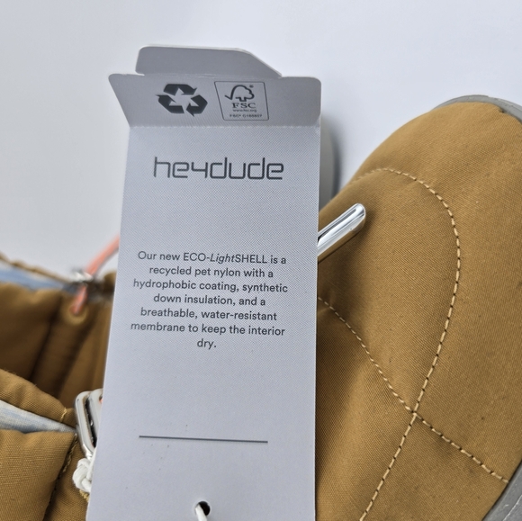 NWT Hey Dude Margot Eco Youth Boots, Mustard, Size 3 (Little Girl) - Picture 4 of 16